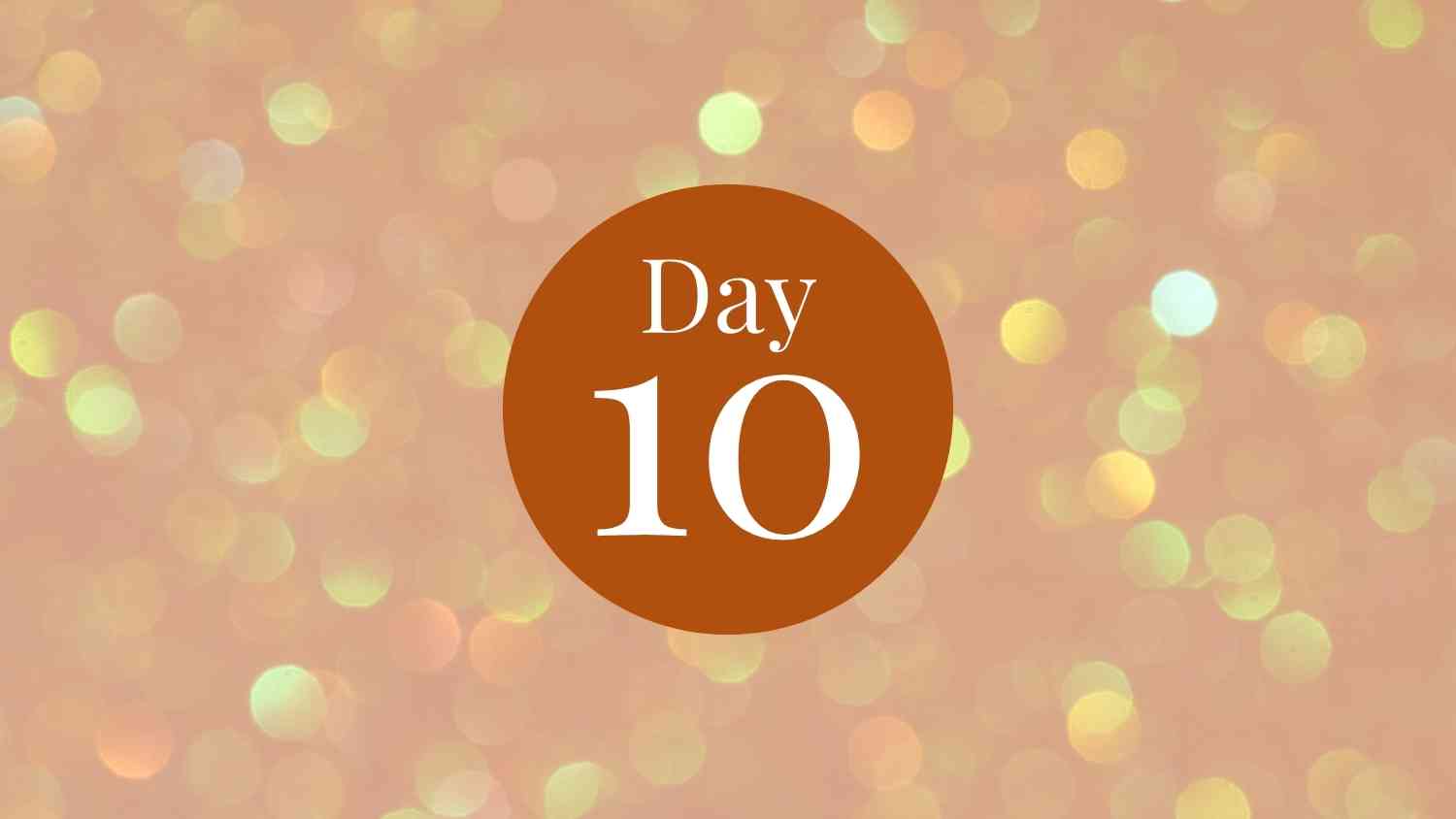 12 days of fitness day 10