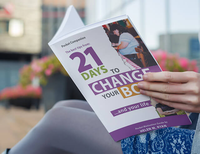 21 Days to Change Your Body Pocket Companion Book Cover